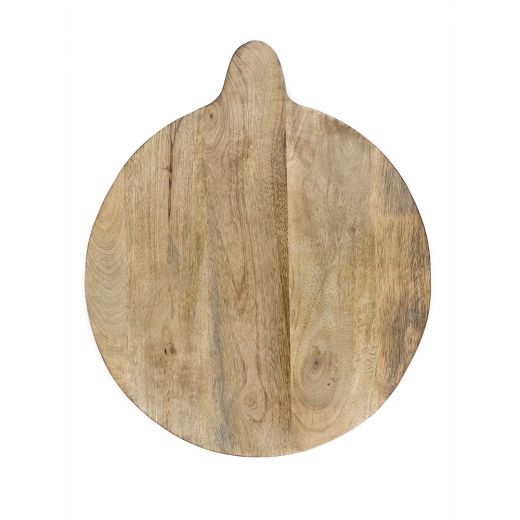 chopping board mango wood round leg dia 25cm*