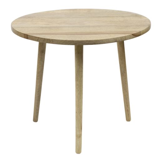 table en bois de manguier dia 60cm