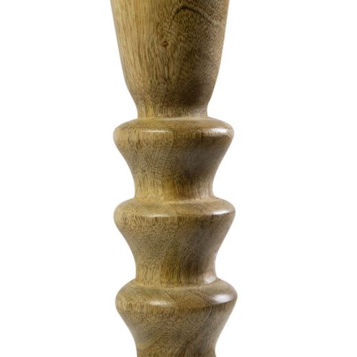 Candle Holder mango wood rings 30cm