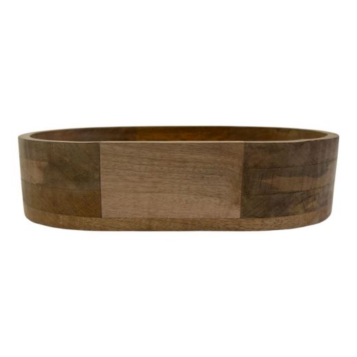 Serving Tray oval mango wood 30x15x6cm