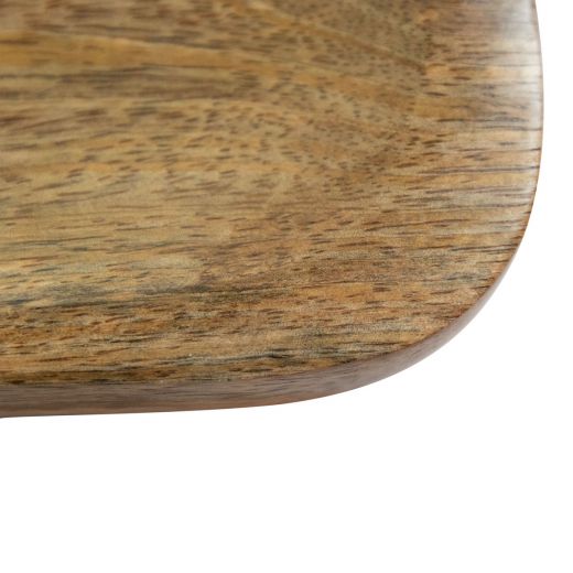 Snij plank vierkant mango hout 35x35x4cm