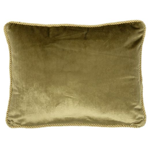 velvet cushion gold 35x45cm*