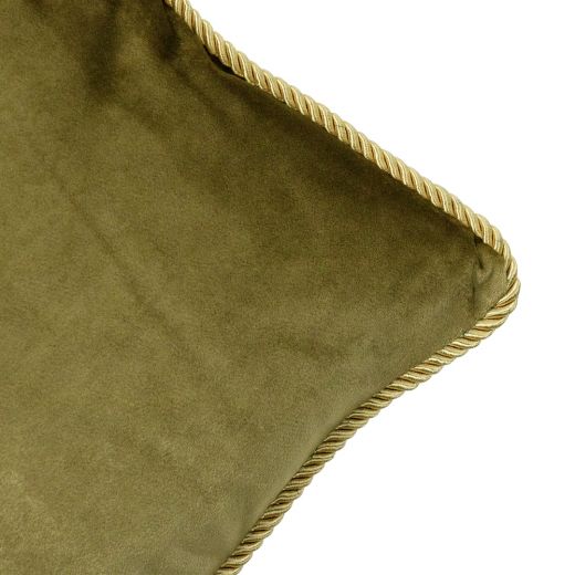 velours coussin d'or 35x45cm*