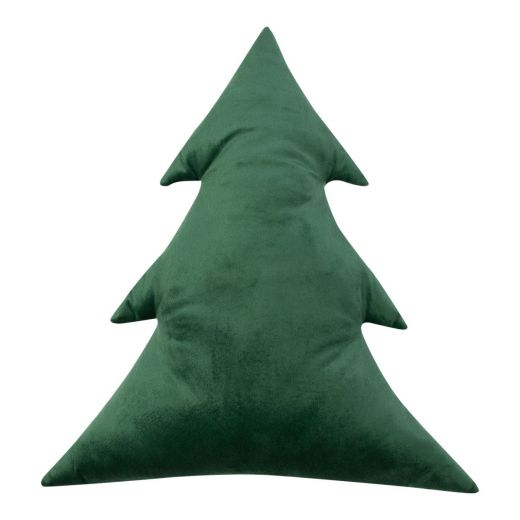 Cushion Velvet tree green 43x47x11cm
