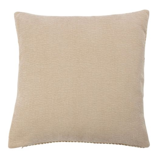 Cushion braided jute beige 45x45cm