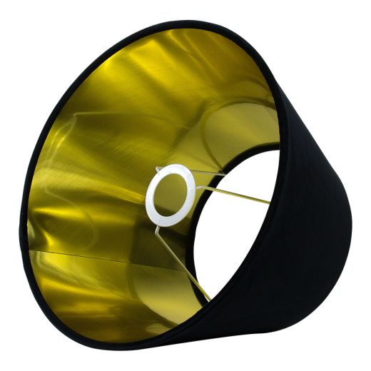 lampenschirm samt schwarz dia 30cm