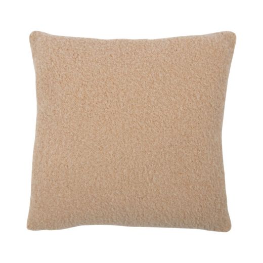 Kussen Furry beige 45x45cm