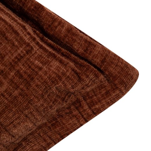 Cushion Crinkled velvet orange 30x50cm