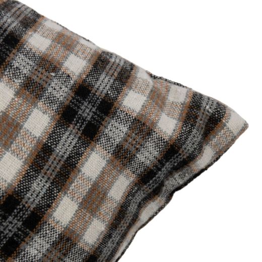 Cushion Check deer grey 30x50cm