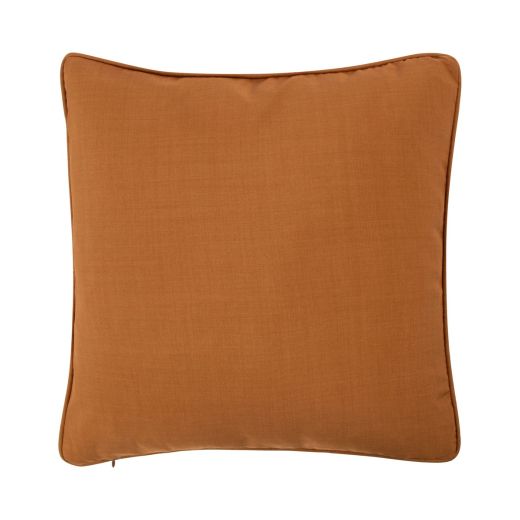 Cushion Furry ochre orange 45x45cm