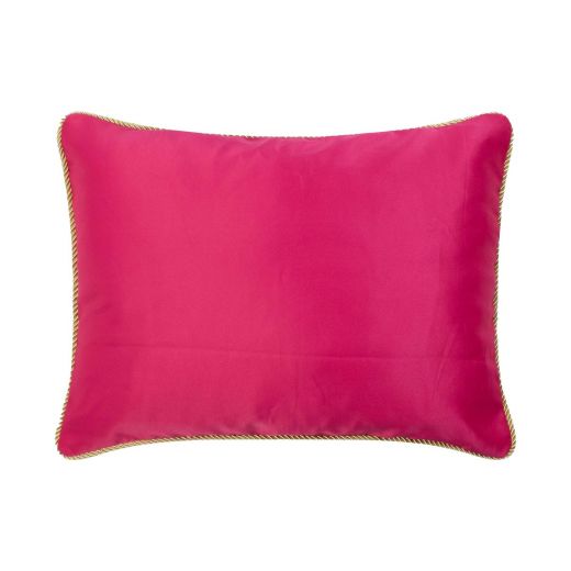 cushion satin fushia 35x45cm