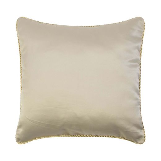 cushion satin champagne 45x45cm