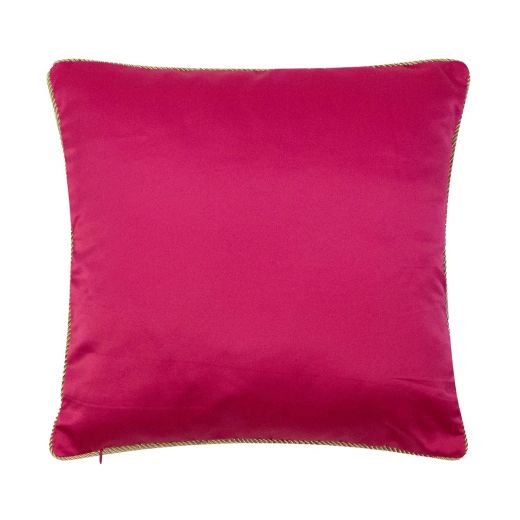 cushion satin fushia 45x45cm