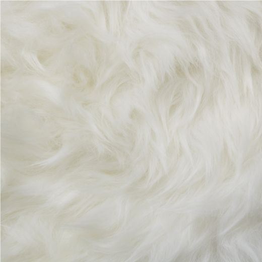 peau mouton nouvelle-zélande blanc 90-100cm