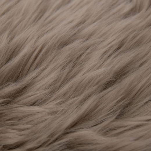 XL schapenvacht nieuw zeeland taupe 75x140cm (ovis aries)