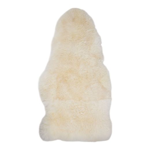 XL schapenvacht nieuw zeeland wit 75x140cm (ovis aries)