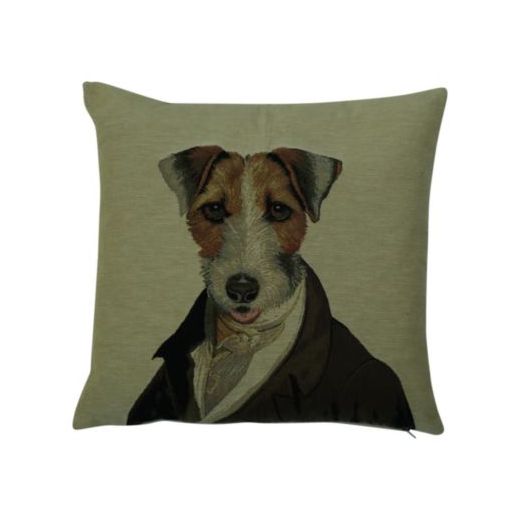 Gobelinkissen Aristo Comte Jack Russel 45x45cm