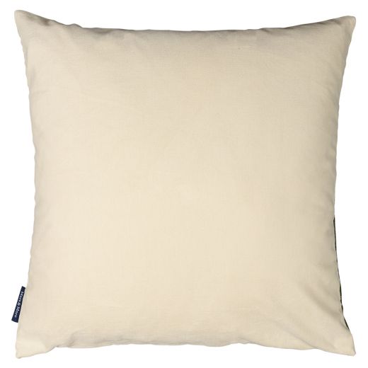 gobelin cushion green check deer 45x45cm