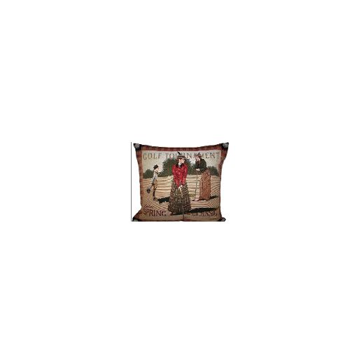 coussin gobelin golf homme 45x45cm
