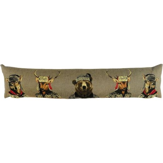 gobelin draught excluder nordic friends 20x90cm