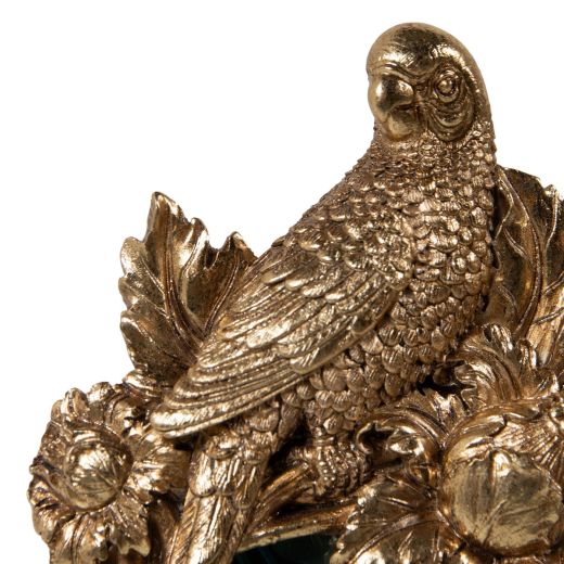 Picture Frame bird rectangle gold 15x2,5x23,7cm