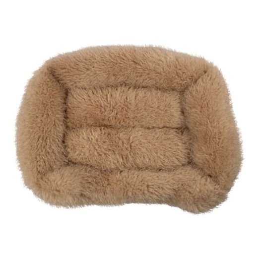 Dierenmand XL tibetan lamb beige 100x70x22cm