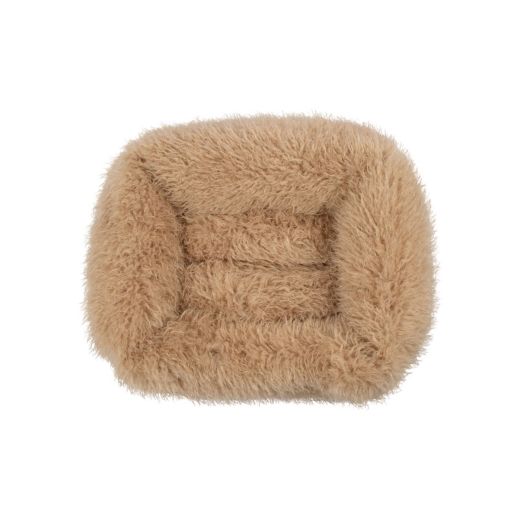 Dierenmand M tibetan lamb beige 65x50x20cm