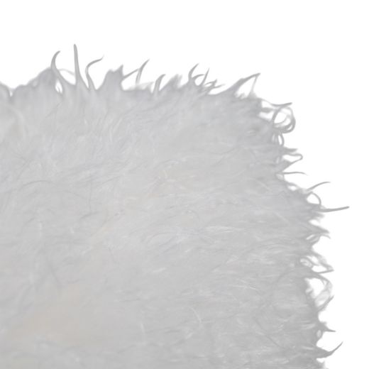 Dierenmand S tibetan lamb off white 55x42x15cm