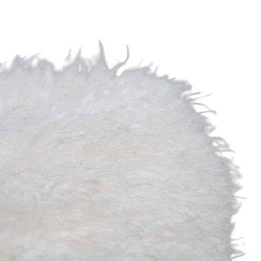 Dierenmand L tibetan lamb off white 80x60x22cm