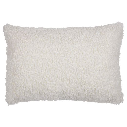 big cushion curly teddy off-white 40x60cm