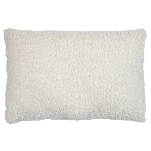 big cushion curly teddy off-white 40x60cm