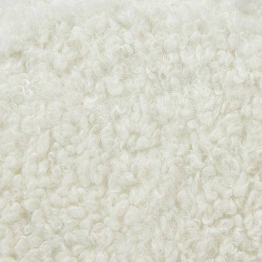 cushion curly teddy off-white 30x50cm