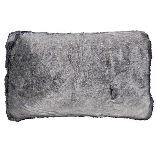 half cushion wolf grey 30x50cm