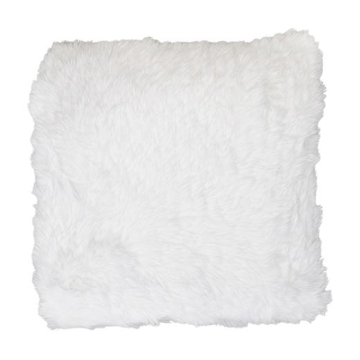cushion bear white 45x45cm