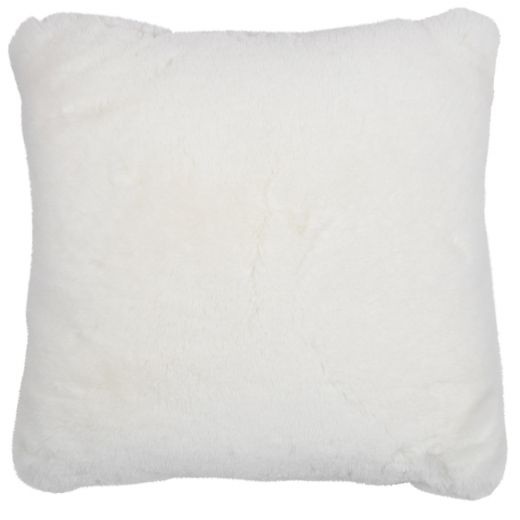cushion teddy soft off-white 45x45cm