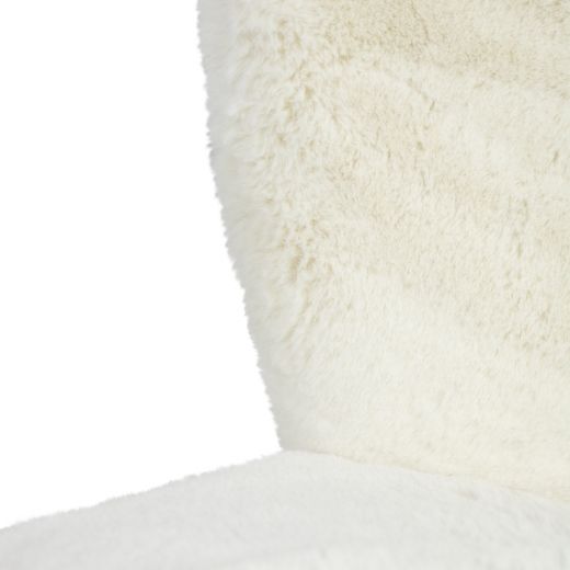 chair teddy soft off-white 60x72x74cm (pallet)