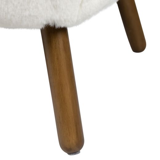 chair teddy soft off-white 60x72x74cm (pallet)