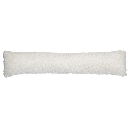 boudin de porte teddy curl blanc 20x90cm