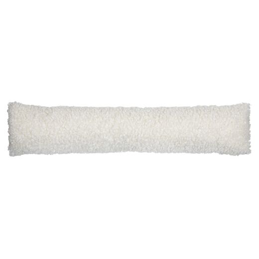 tochtkussen teddy krul wit 20x90cm