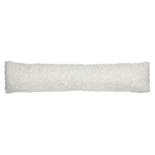 boudin de porte teddy curl blanc 20x90cm