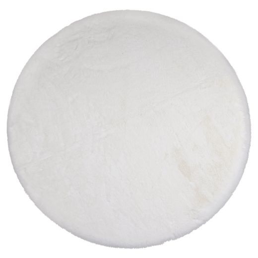 carpet teddy soft off-white dia 120cm