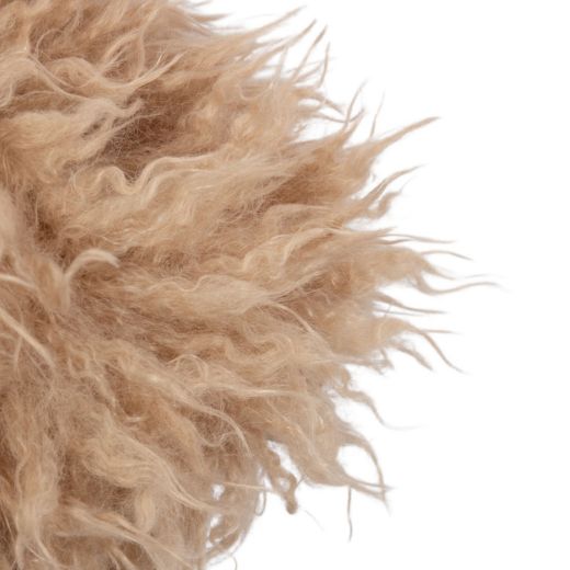 Cushion tibetan lamb beige 30x50 cm