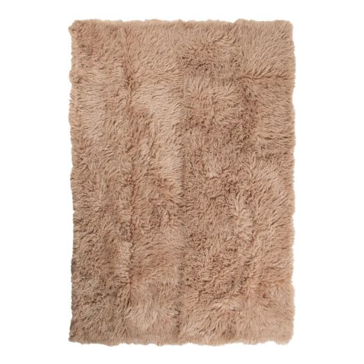 plaid agneau tibétain blanc beige 130x170cm