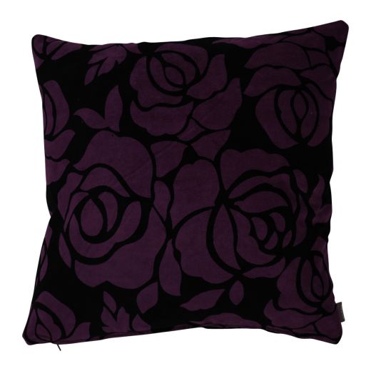 Cushion Historical 50x50 black/ purple