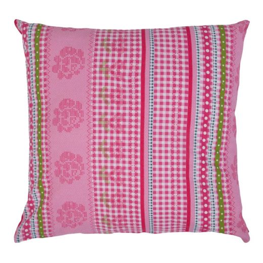 Coussin Lisa rose 50x50 cm