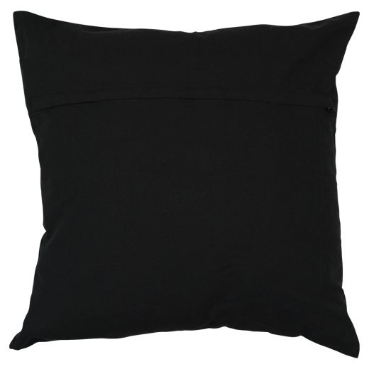 toile coussin daim noir 50x50cm*