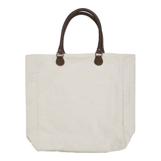 canvas shopper zwart edelhert*