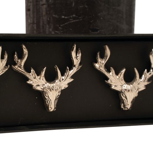 bougies broche cerf d'or 5cm (ensemble de 4)