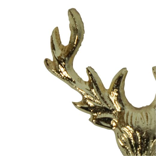 candles pin deer gold 5cm (set of 4)