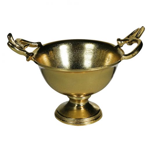 schaal gewei champagne goud small